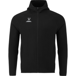 Худи на молнии JÖGEL ESSENTIAL Athlete Hooded FZ Jacket, черный