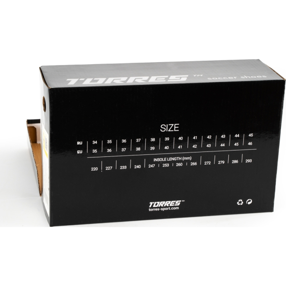 Бутсы зальные TORRES MAXIMA, TS134231-352-45, р.45, сине-салатовый