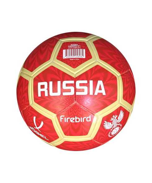 Мяч футбольный JOGEL Russia Firebird №1