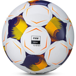 Мяч футб. SELECT Diamond V26, 0855371010, р.5, FIFA Basic, 32п, ТПУ, руч.сш, бело-оранж-фиолет