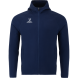 Худи на молнии JÖGEL ESSENTIAL Athlete Hooded FZ Jacket, темно-синий