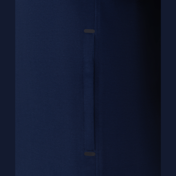 Худи на молнии JÖGEL ESSENTIAL Athlete Hooded FZ Jacket, темно-синий