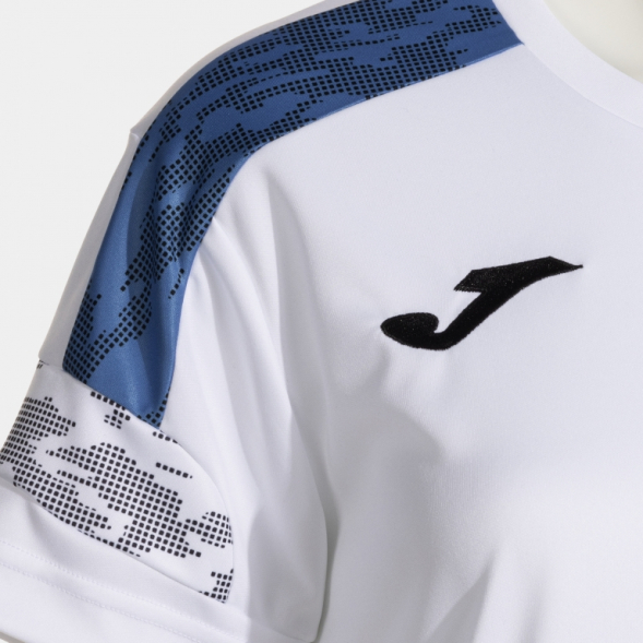 Футболка JOMA CAMISETA MANGA CORTA CHAMPIONSHIP VIII BLANCO ROYAL