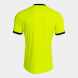 Футболка судейская JOMA CAMISETA MANGA CORTA REFEREE AMARILLO FLUOR NEGRO