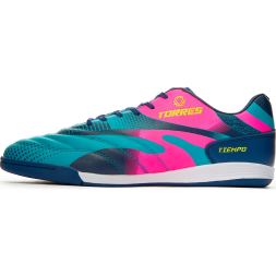 Бутсы зальные подростковые TORRES TIEMPO-J, TS134236-572-37, р.37, салатово--бирюзовый