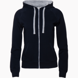 Толстовка женская STAN с капюшоном на молнии футер без начёса, 260, 61W