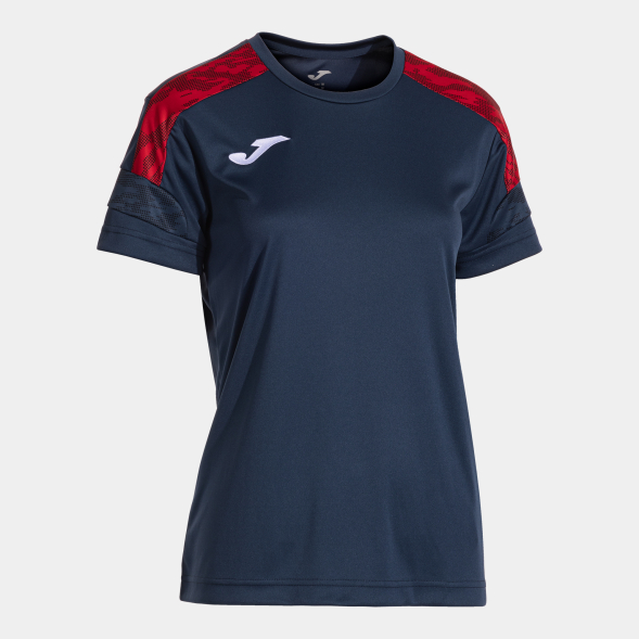 Футболка JOMA CAMISETA MANGA CORTA CHAMPIONSHIP VIII DARK NAVY ROJO