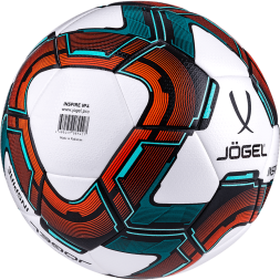 Мяч футзальный JÖGEL Inspire №4, белый/черный/красный