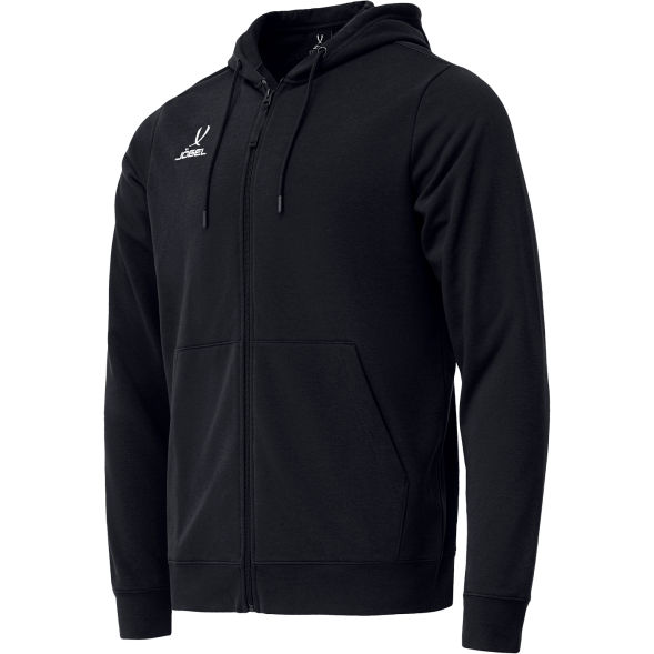 Худи на молнии JÖGEL ESSENTIAL Cotton Zip Hoodie, черный