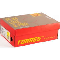 Бутсы зальные детские TORRES RAYO KID, TS134235-856-33, р.33, оранжево-жёлтый