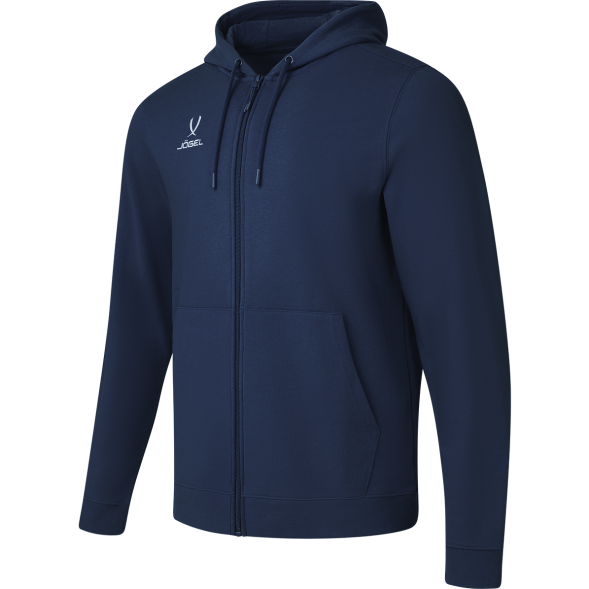 Флисовое худи на молнии JÖGEL ESSENTIAL Cotton Fleece FZ Hoodie, темно-синий, детский