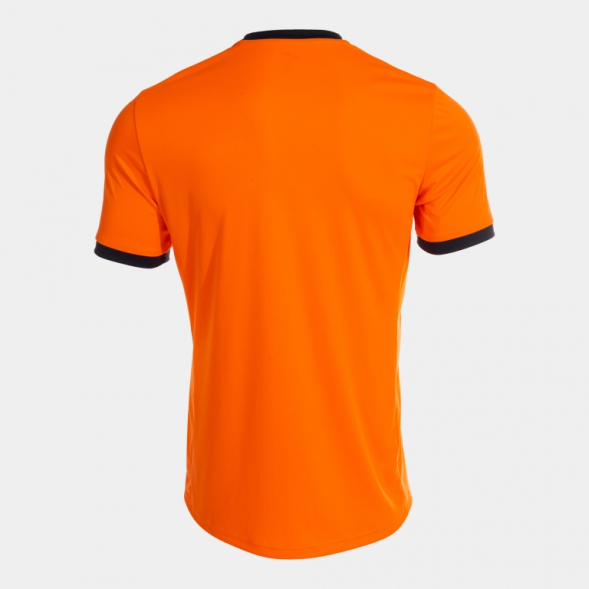 Футболка судейская JOMA CAMISETA MANGA CORTA REFEREE NARANJA NEGRO