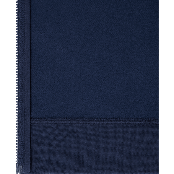 Флисовое худи на молнии JÖGEL ESSENTIAL Cotton Fleece FZ Hoodie, темно-синий