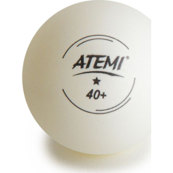 Мячи для настольного тенниса Atemi 1* белые, 6 шт.