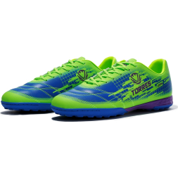 Бутсы футбольные (многошиповки) подростковые TORRES COPA-J, TS234237-736-37, р.37, сине-голубой