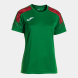 Футболка JOMA CAMISETA MANGA CORTA CHAMPIONSHIP VIII VERDE ROJO