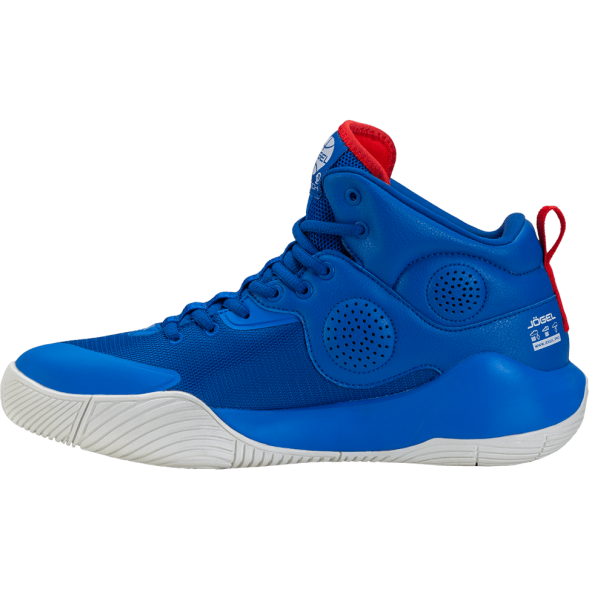 БЕЗ УПАКОВКИ Кроссовки баскетбольные JÖGEL Launch MID, Blue/red/white