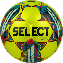 Мяч футзал  SELECT Futsal Mimas, 1053460005, р 4, FIFA Basic, 32пан, гл ПУ, руч сш, бел-сине-красный