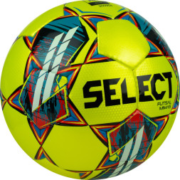 Мяч футзал  SELECT Futsal Mimas, 1053460005, р 4, FIFA Basic, 32пан, гл ПУ, руч сш, бел-сине-красный