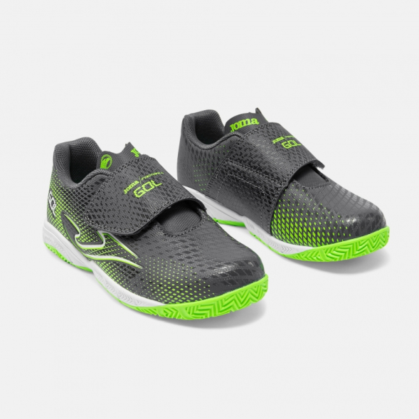 Футзалки JOMA GOL JR 2622 GRIS OSCURO INDOOR