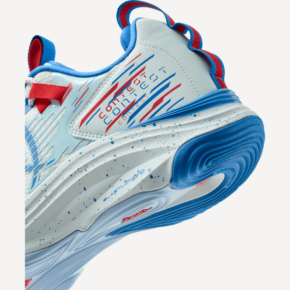 Кроссовки баскетбольные JÖGEL Contest, голубой/красный