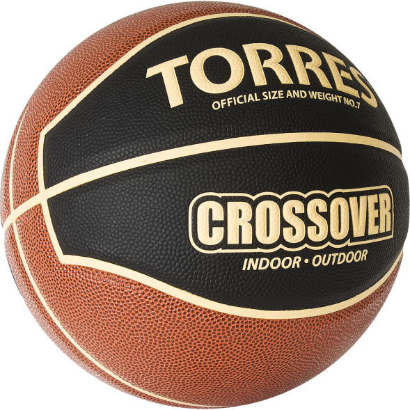 Мяч баскетбольный TORRES Crossover B32097, размер 7