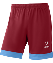 Шорты игровые JOGEL DIVISION PerFormDRY Union Shorts, гранатовый/голубой/белый