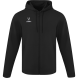 Флисовое худи на молнии JÖGEL ESSENTIAL Cotton Fleece FZ Hoodie, черный
