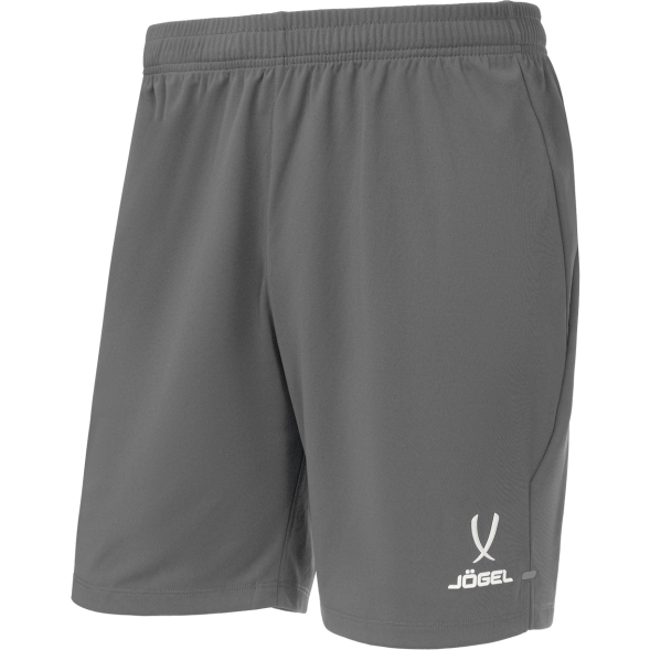 Шорты тренировочные без карманов JÖGEL PREMIER PerFormDRY Training Shorts, темно-серый