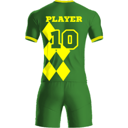 Футбольная форма ЭКИПО - Желтые ромбы