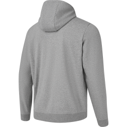 Флисовое худи на молнии JÖGEL ESSENTIAL Cotton Fleece FZ Hoodie, серый меланж, детский