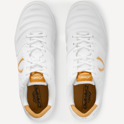 Бутсы зальные JÖGEL CAMPO 2.0, белый/золотой