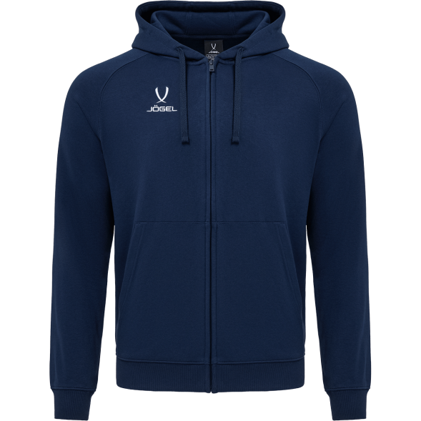Худи JÖGEL ESSENTIAL Club reglan Cotton Zip Hoodie Z4, темно-синий