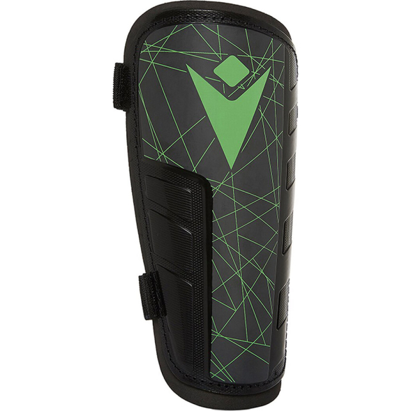 Щитки футбольные MACRON Lister, 5023072-NGRN-JR, размер JR