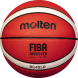 Мяч баск  MOLTEN B5G4050X р  5, FIBA Appr, 12 пан, композит кожа (ПУ),бут кам,нейл корд,кор-беж-че