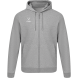 Флисовое худи на молнии JÖGEL ESSENTIAL Cotton Fleece FZ Hoodie, серый меланж