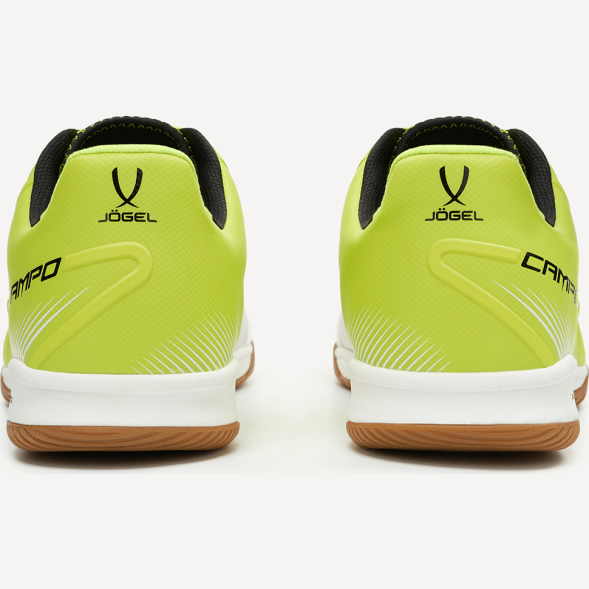Бутсы зальные JÖGEL CAMPO 2.0, салатовый/белый