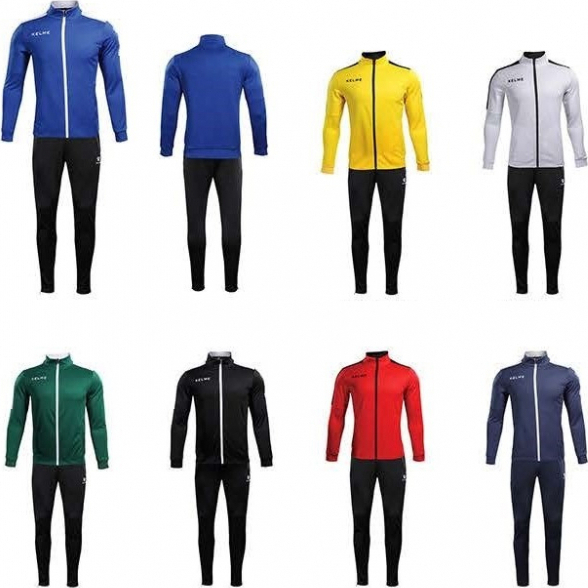 Костюм спортивный KELME TRACKSUIT ДЕТСКИЙ Желто-черный (712)