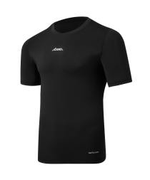 Футболка компрессионная судейская JOGEL PerFormDRY Referee Baselayer Tee SS, черный
