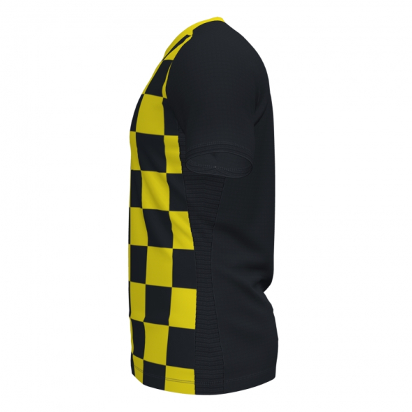 Футболка игровая JOMA с коротким рукавом FLAG II Черный-желтый