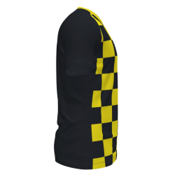 Футболка игровая JOMA с коротким рукавом FLAG II Черный-желтый