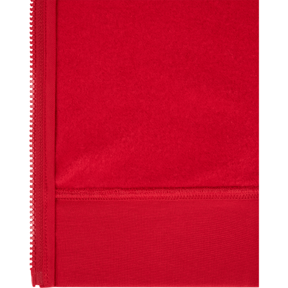 Флисовое худи на молнии JÖGEL ESSENTIAL Cotton Fleece FZ Hoodie, красный, детский