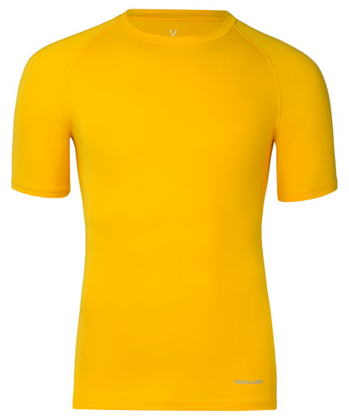 Футболка компрессионная JOGEL PerFormDRY Baselayer Tee SS 2, желтый