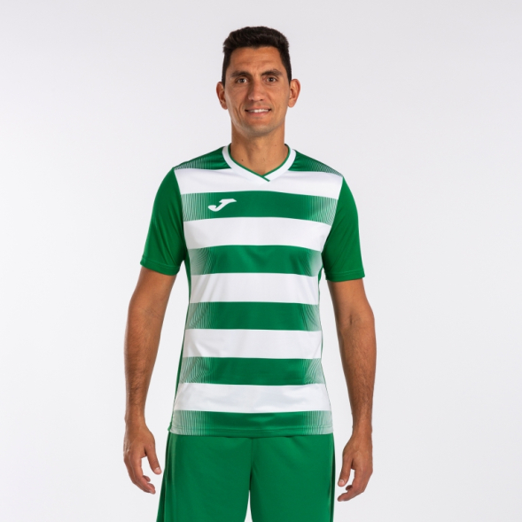 Игровая футболка JOMA EUROPA V VERDE BLANCO