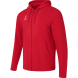 Флисовое худи на молнии JÖGEL ESSENTIAL Cotton Fleece FZ Hoodie, красный