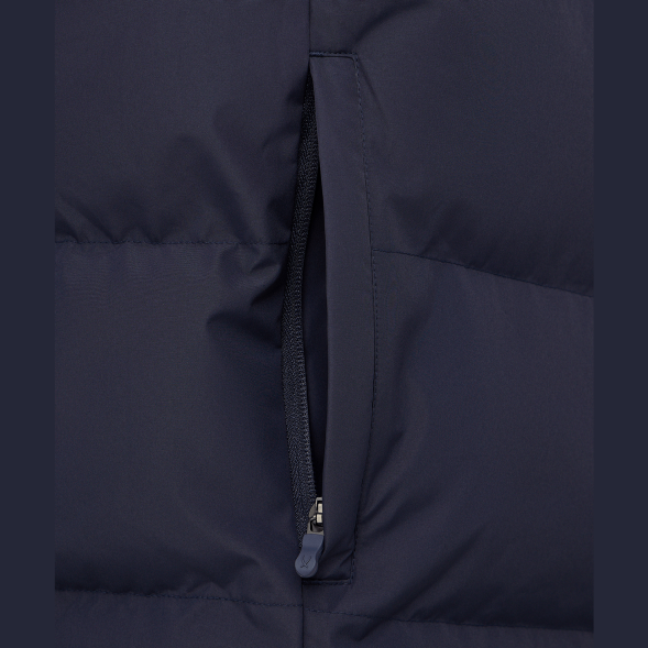 Жилет с капюшоном утепленный JÖGEL ESSENTIAL PerFormPROOF Padded Hooded Vest, темно-синий