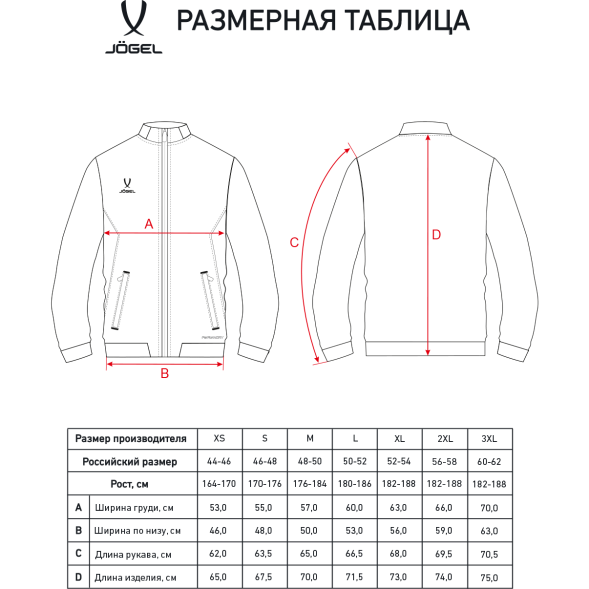 Куртка парадная JÖGEL PREMIER PerFormDRY Woven Jacket, синий