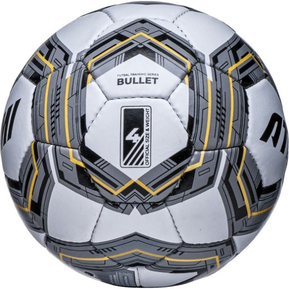 Мяч футзальный Atemi BULLET FUTSAL TRAINING, синт кожа ПУ, р/ш, р 4, окруж 62-63