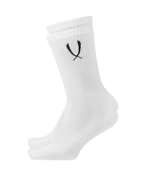 Носки высокие JOGEL ESSENTIAL High Cushioned Socks 2, белый, 2 пары