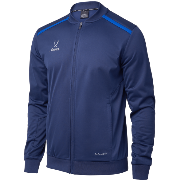 Олимпийка JÖGEL DIVISION PerFormDRY Pre-match Knit Jacket, темно-синий